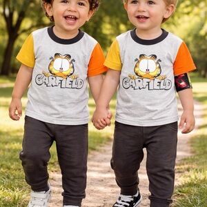 Garfield Kids Tee & Joggers set Size 2T